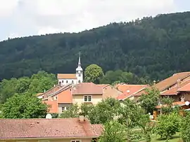 A general view of Saint-Jean-d'Ormont