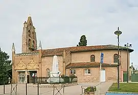 The church in Saint-Jean