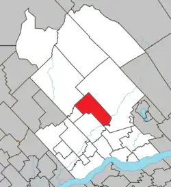 Location within Portneuf RCM