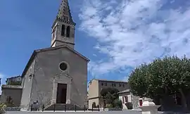 The church in Saint-Lager-Bressac