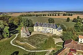 The chateau in Saint-Loup-Nantouard