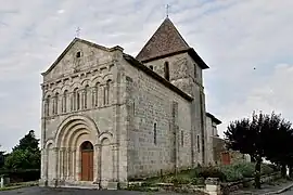 The church in Saint-Martin-de-Gurson