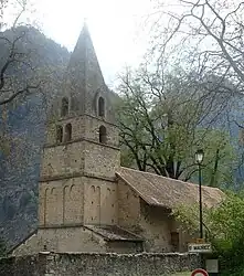 The church of Saint-Maurice-en-Valgodemard