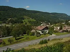 A general view of Saint-Maurice-sur-Moselle