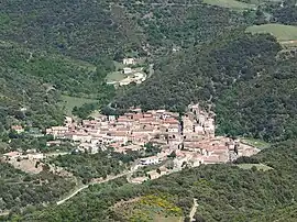 A general view of Saint-Nazaire-de-Ladarez