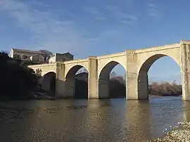 Saint-Nicolas-de-Campagnac bridge over the Gardon