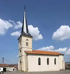 The church in Saint-Paul