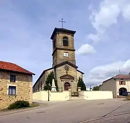 The church in Saint-Remimont