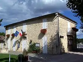 The town hall in Saint-Selve