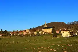 A general view of Saint-Sulpice-des-Rivoires