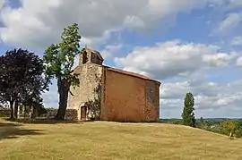 The church of Saint Barnabé in Saint-Pardoux-et-Vielvic