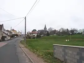 A general view of Saint-Berain-sous-Sanvignes