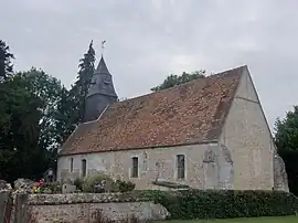 The church in Saint-Léger-du-Gennetey