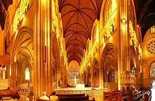 Image 53Interior of St Mary's Cathedral, Sydney (from Culture of Australia)