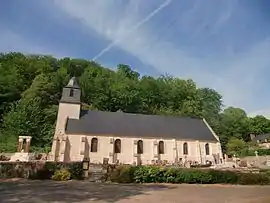 The church in Saint-Pierre-du-Val