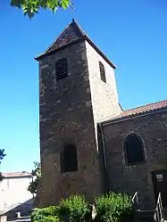 The church in Saint-Symphorien-d'Ancelles