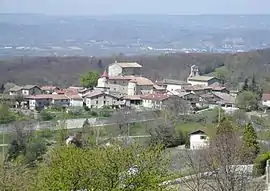 A general view of Saint-André-en-Royans