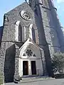 Entrance to the church