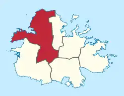 Location of Parish of Saint John