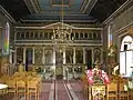 Interior of Saint Nicholas Church.