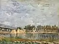 The Bridge at Saint-Mammès (1881), Alfred Sisley.