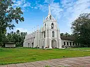 Saligao church view.