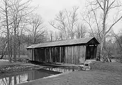 Salt Creek Covered Bridge, northwest of Norwich