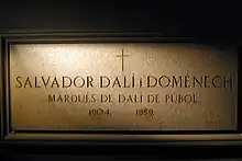 Dalí's crypt