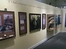 Interpretive exhibit displays