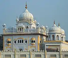 Image 6The Samadhi of Ranjit Singh is located in Lahore, Pakistan, adjacent to the iconic Badshahi Mosque (from Sikh Empire)