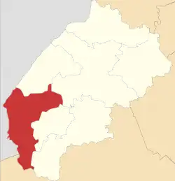 Location of Sambir Raion