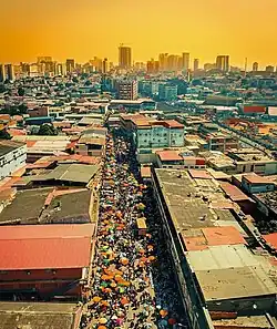 Sambizanga skyline