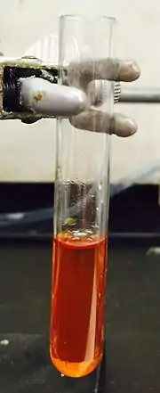 Iron carbonyl sample