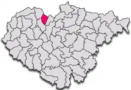 Location in Sălaj County