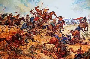 Image 39The Battle of San Pasqual in 1846. (from History of California)