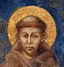 Image 5A portrait depicting Saint Francis of Assisi by the Italian artist Cimabue (1240–1302) (from Saint)