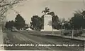 Postcard featuring the monument, 1955