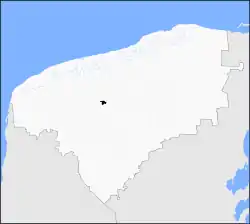 Municipal location in Yucatán