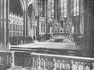 Cathedral Sanctuary before alterations