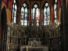 High Altar, Sacred Heart Church, Hall Lane, Everton(1885–86; Grade II)