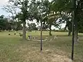 Sand Ridge and Mt Gilead Cemetery on FM 102