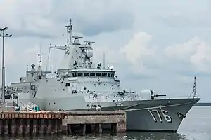 KD Selangor at Sandakan, Sabah.