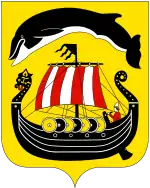 Coat of arms of the old Sandefjord(1914-2017)