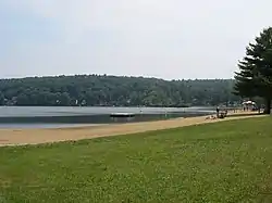 Ellington's town beach, Sandy Beach