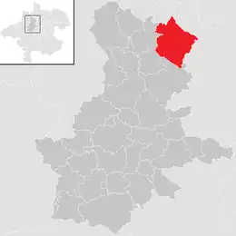 Location in the district