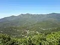 Puig de Sant Cristau, towards the western end of the massif.