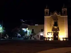 Santa Marina Salina at night