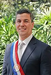 Santiago Peña, President of the Republic of Paraguay, 2023–present