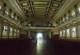 Viewed from the chancel