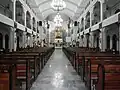 Interior to altar